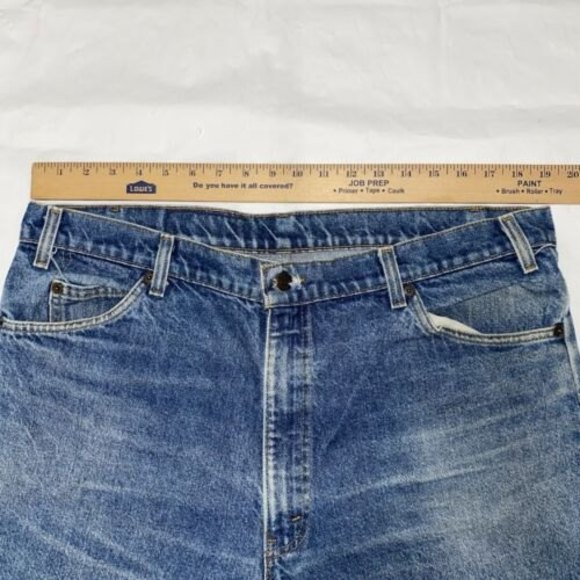 Levis 540 Vintage Jeans Size 38 x 32 Leather Tab Nice light Wash - Picture 3 of 6